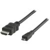 VALUELINE Micro HDMI αρσ. σε HDMI αρσ. Καλώδιο με Κανάλι Ethernet v1.4 2m VLMP 34700 B2.00 VALUELINE Micro HDMI αρσ. σε HDMI αρσ. Καλώδιο με Κανάλι Ethernet v1.4 2m VLMP 34700 B2.00